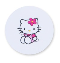 Заготовка, самоклеящийся диск "Hello Kitty" (чип H2)